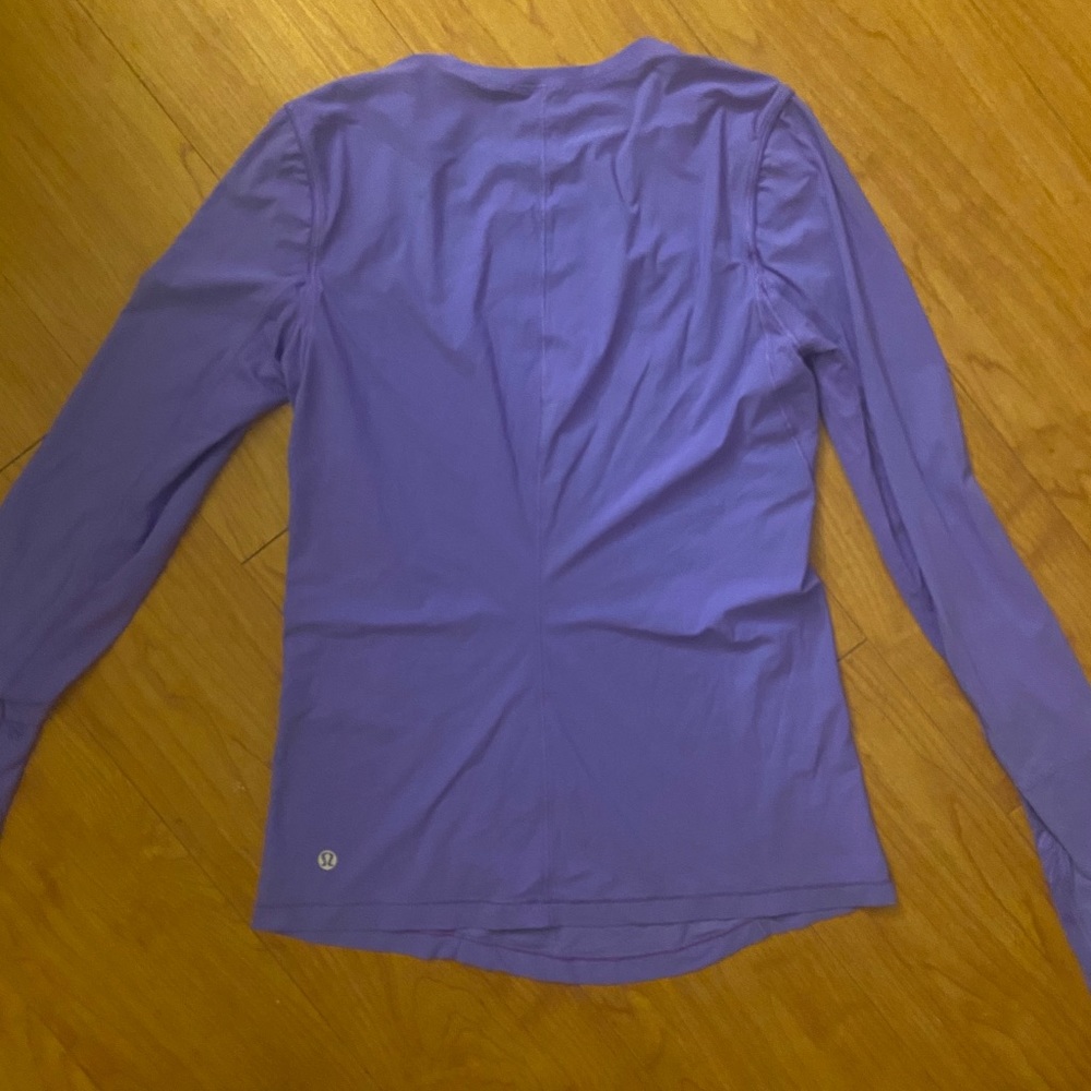 lululemon purple long sleeve shirt